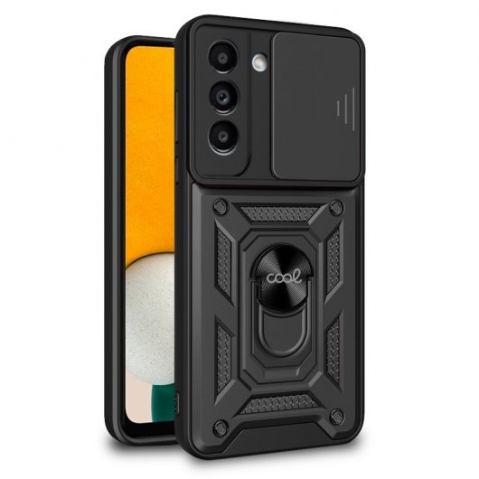 Cool Carcasa Hard Ring Negra para Samsung Galaxy A13 5G/A04s