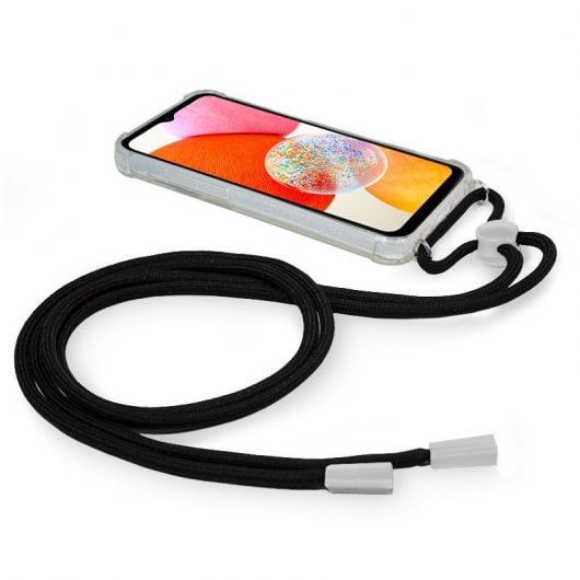 Cool Carcasa Cordón Negro para Samsung Galaxy A14/A14 5G