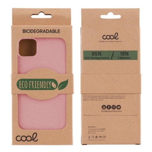 Cool Carcasa Eco Biodegradable Rosa para Samsung Galaxy A14/A14 5G