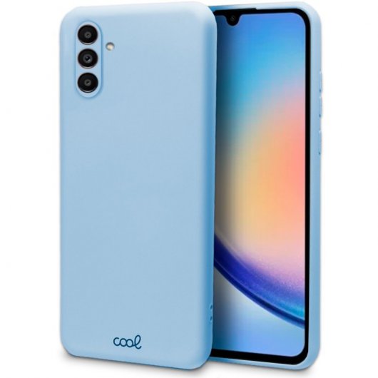 Coque Bleu Clair Cool pour Samsung Galaxy A34 5G
