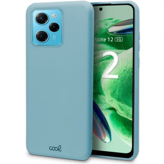 Coque bleu clair cool pour Xiaomi Redmi Note 12 5G/Poco X5 5G