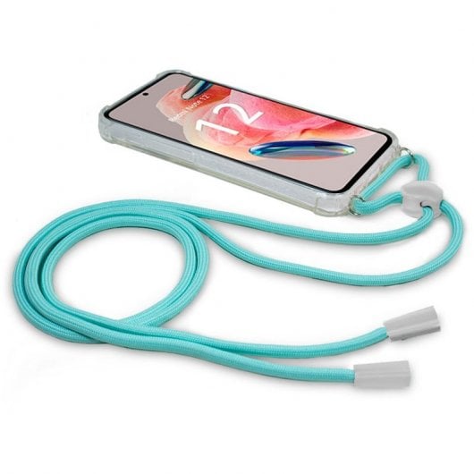Coole hellblaue Kordelhülle für Xiaomi Redmi Note 12