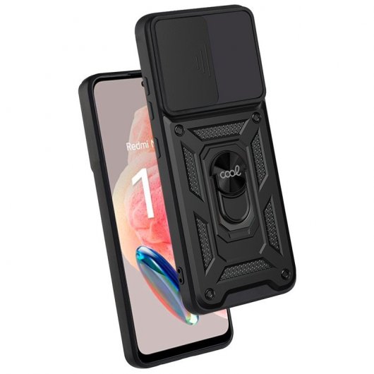 Cool Carcasa Hard Ring Negra para Xiaomi Redmi Note 12
