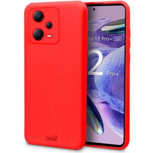 Cool Carcasa Cover Roja para Xiaomi Redmi Note 12 Pro Plus 5G