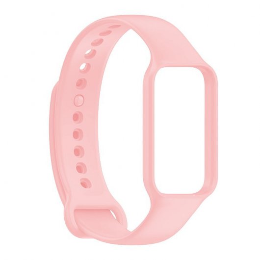 Cinturino liscio rosa freddo per Xiaomi Redmi Smart Band 2