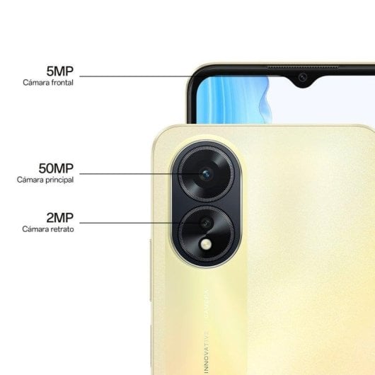 OPPO A38 4G 4GB 128GB 6.56" Dorado