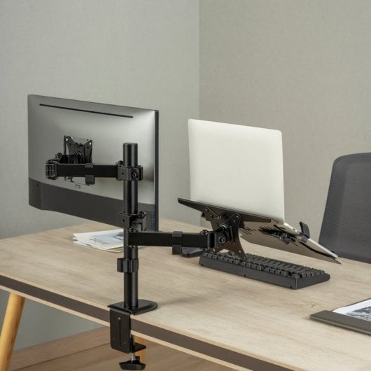Aisens DTL32TSR-193 Suporte de Mesa para Portátil/Monitor/TV até 9Kg de 17-32 Preto