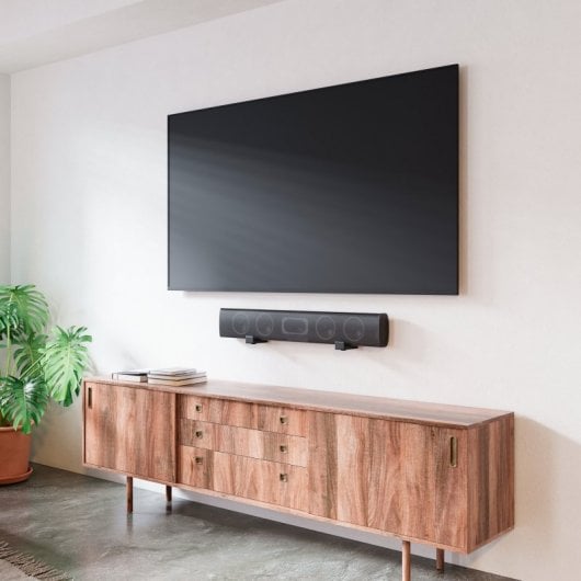 Aisens SPK02U-191 Soporte Universal de Pared para Barra de Sonido Negro