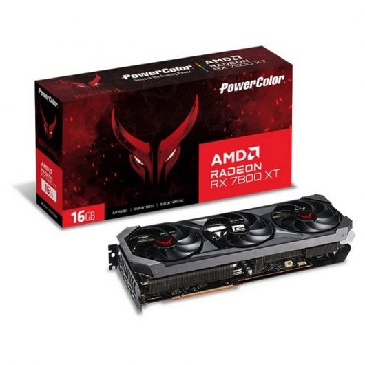 PowerColor RX 7800 XT 16G-E/OC scheda video AMD Radeon RX 7800 XT 16 GB GDDR6