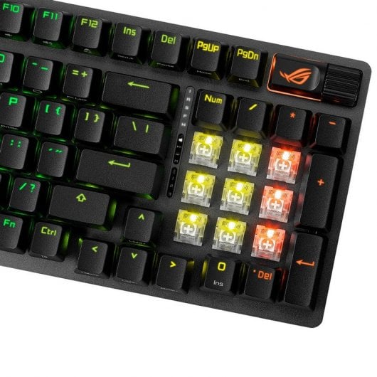 ASUS Strix Scope II 96 Wireless Teclado Mecánico Gaming Inalámbrico RGB Switches ROG NX Snow & Storm