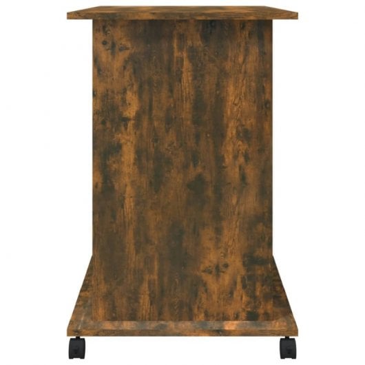 Vidaxl bureau contreplaqué chêne fumé 80x50x75 Cm