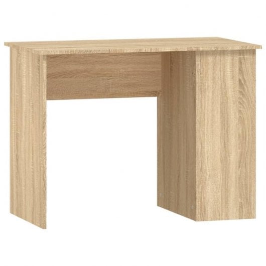 Vidaxl Scrivania in Compensato Rovere Sonoma 100x55x75 Cm