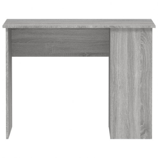 Vidaxl bureau contreplaqué Sonoma gris 100x55x75 Cm