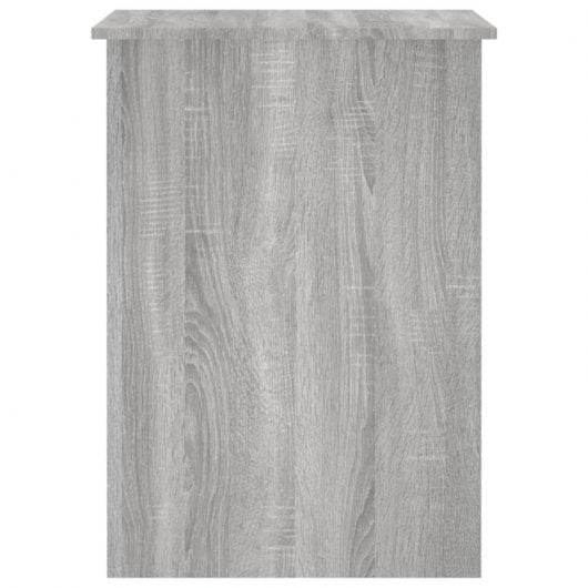 Vidaxl bureau contreplaqué Sonoma gris 100x55x75 Cm