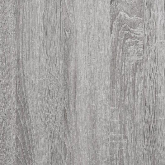 Vidaxl bureau contreplaqué Sonoma gris 100x55x75 Cm