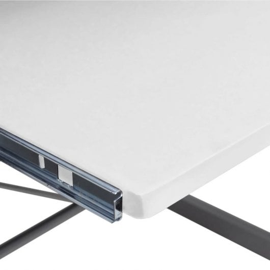 Vidaxl Scrivania Angolare In Compensato Bianco 132x112x99 Cm