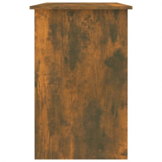 Vidaxl Bureau Contreplaqué Chêne Fumé 100x50x76 Cm