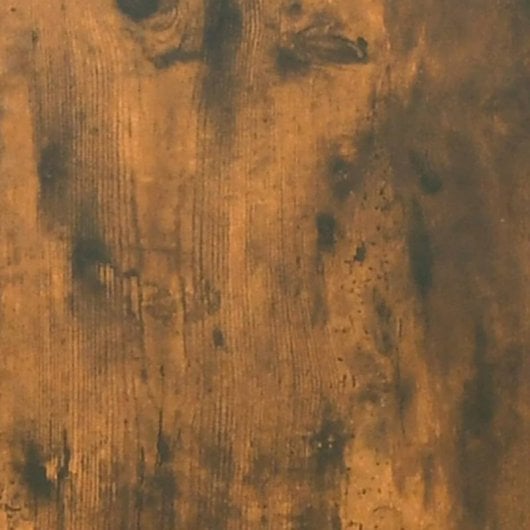 Vidaxl Bureau Contreplaqué Chêne Fumé 100x50x76 Cm