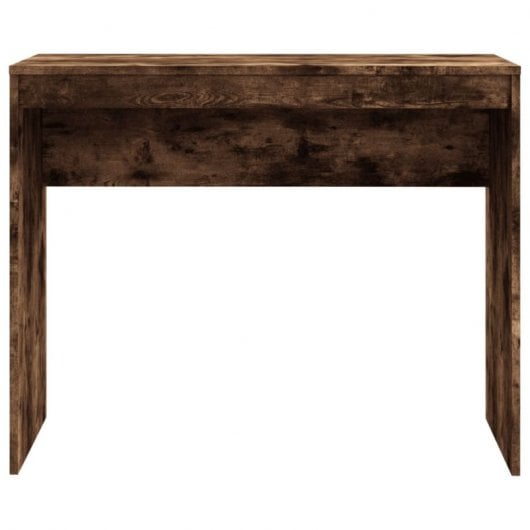 Mesa de contraplacado Vidaxl Carvalho fumado 90x40x72 cm