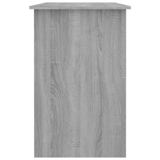 Vidaxl bureau contreplaqué Sonoma gris 100x50x76 Cm