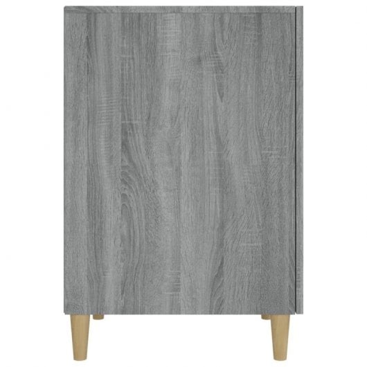 Vidaxl bureau contreplaqué Sonoma gris 140x50x75 Cm