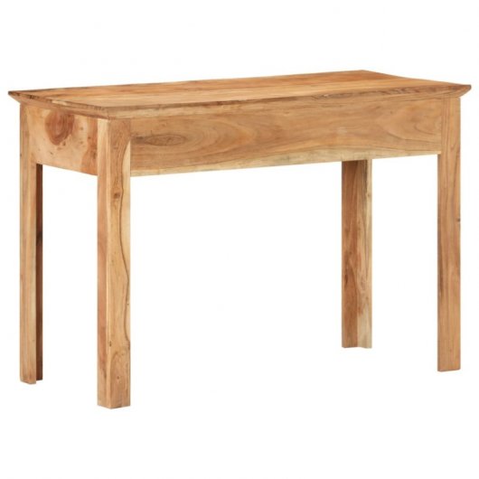 Mesa de madeira maciça reciclada Vidaxl 110x50x75 cm