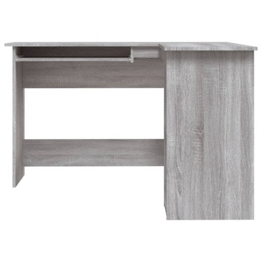 Vidaxl Mesa de Canto Contraplacado Cinzento 120x140x75 Cm