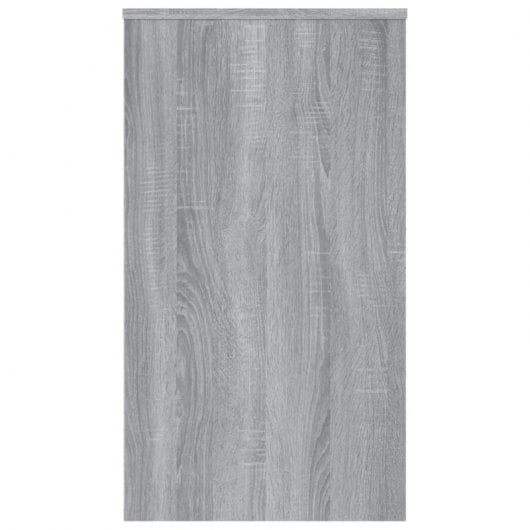 Vidaxl bureau contreplaqué Sonoma gris 90x40x72 Cm