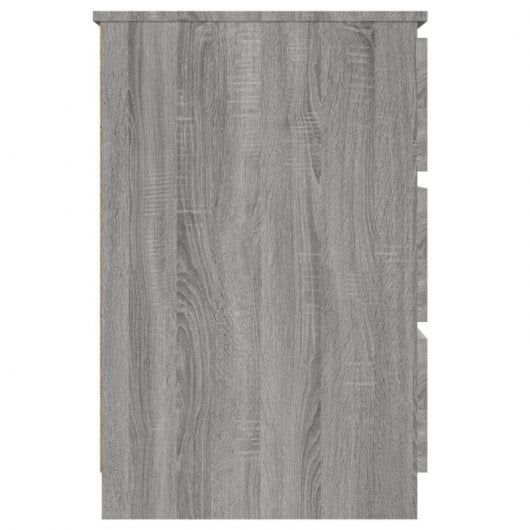 Vidaxl Scrivania in Compensato Sonoma Grigio 140x50x77 Cm