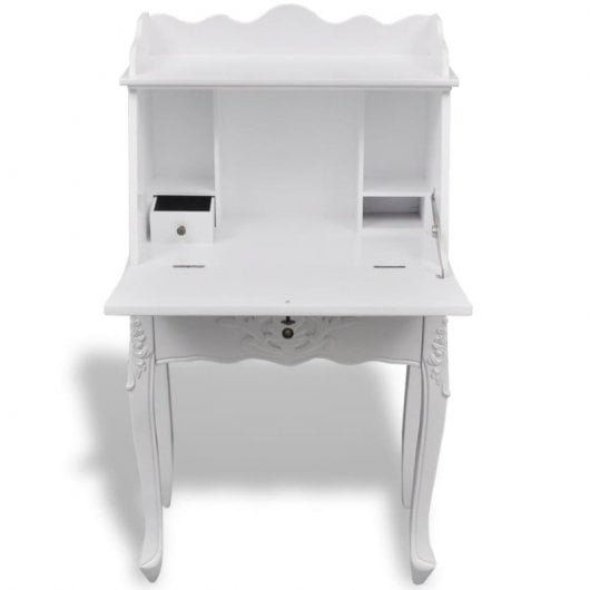 Bureau en bois de style français Vidaxl