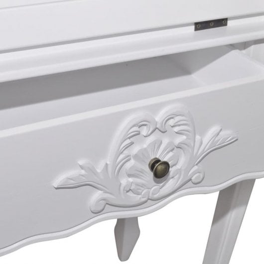 Bureau en bois de style français Vidaxl