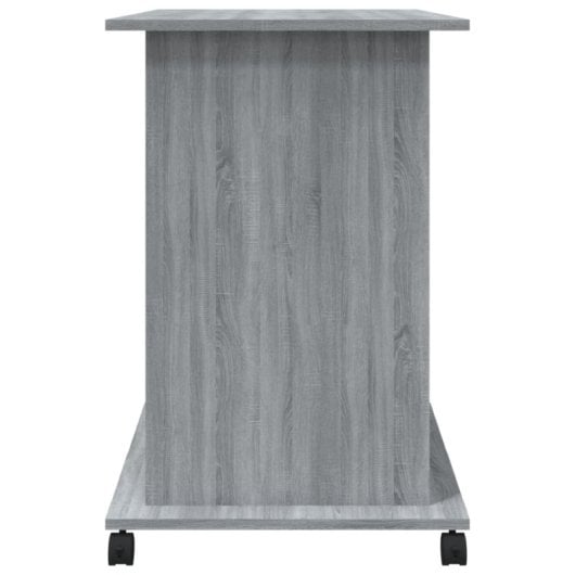 Vidaxl bureau contreplaqué Sonoma gris 80x50x75 Cm