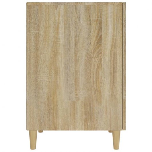 Vidaxl bureau en contreplaqué chêne Sonoma 140x50x75 Cm
