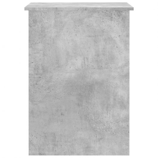 Vidaxl Scrivania in Compensato Grigio Cemento 100x55x75 Cm