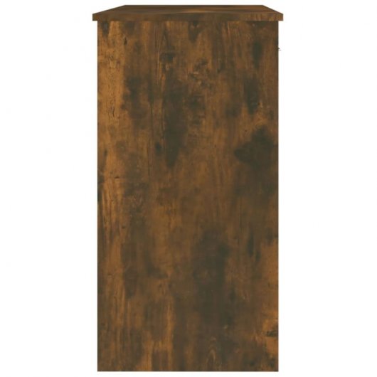 Mesa de contraplacado Vidaxl Carvalho fumado 80x40x75 cm