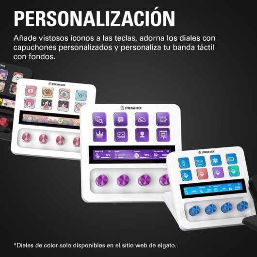 Elgato Stream Deck+ Mezaclador de Audio Streaming Blanco