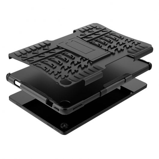 Coole schwarze Hartschalenhülle für Lenovo Tab M10 Plus Gen 3