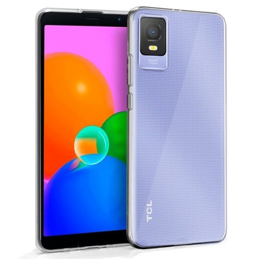 Coque en silicone transparente cool pour TCL 403