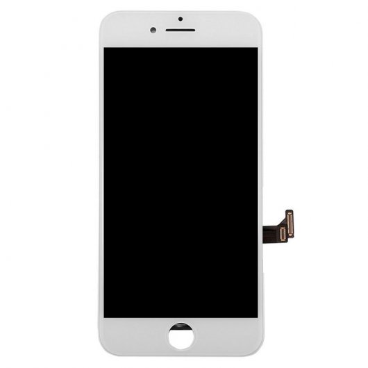 Cooles Vollbild AAA+ Qualität für iPhone 8 Plus Weiß