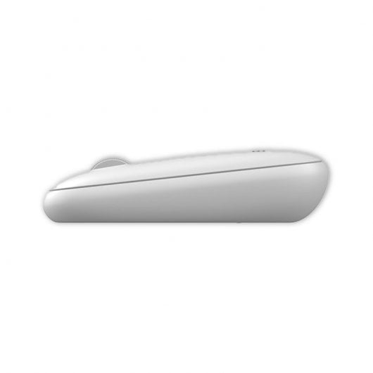 Fantastico mouse wireless sottile 2 in 1 (Bluetooth + adattatore USB) Bianco