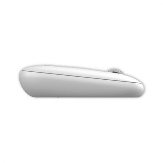 Fantastico mouse wireless sottile 2 in 1 (Bluetooth + adattatore USB) Bianco