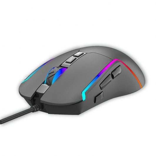 Mouse da gioco USB Cool Strip RGB Nero