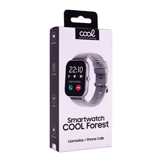 Cool Forest Smartwatch Silicone Grigio