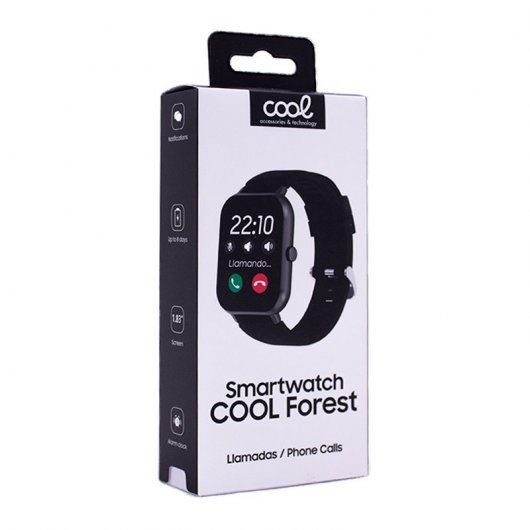 Cool Forest Smartwatch Silicone Nero