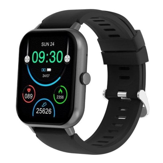 Cool Forest Bluetooth 42mm Écran Tactile Noir Étanche IP67 SpO2 Pulsomètre Suivi Sommeil