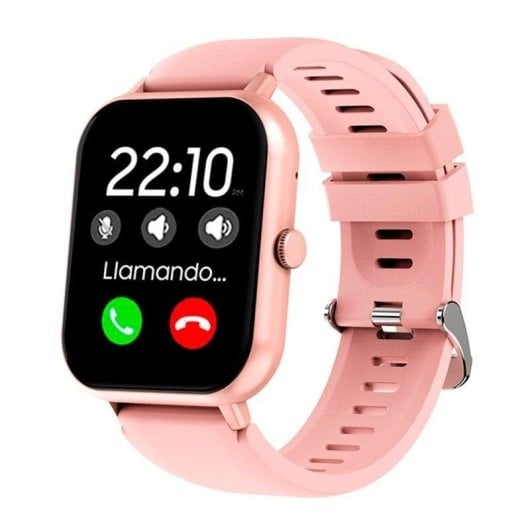 Montre Connectée Cool Forest Bluetooth 42mm Écran Tactile 1.83" Rose IP67 SpO2 Pulsomètre