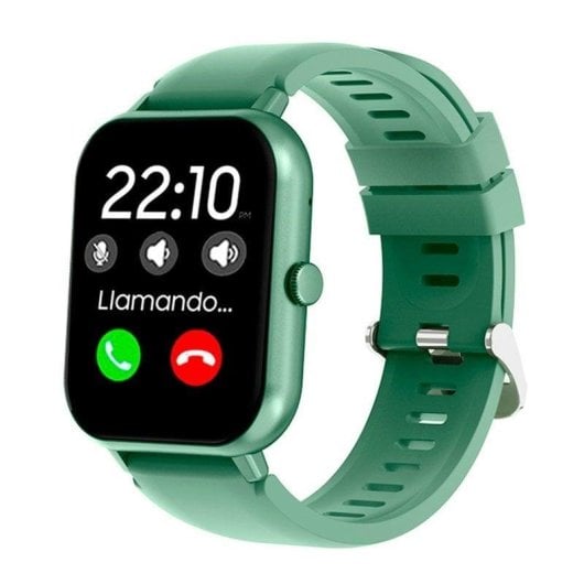 Cool Forest Bluetooth 42mm Écran tactile 1,83" Vert IP67 SpO2 Pulsomètre Sommeil