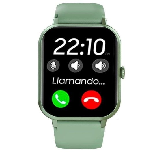 Cool Forest Bluetooth 42mm Écran tactile 1,83" Vert IP67 SpO2 Pulsomètre Sommeil