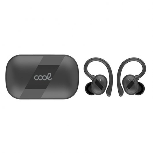 Cool Fit Sport-Ohrhörer TW Stereo Bluetooth Schwarz