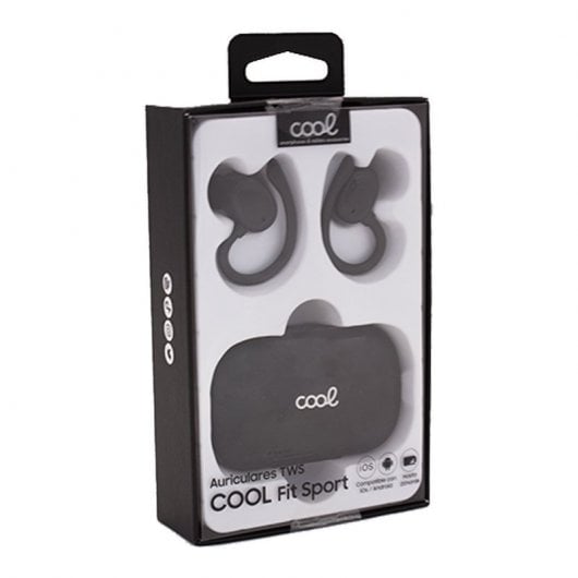 Cuffie Bluetooth stereo Cool Fit Sport TW nere